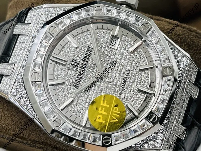 PFF工場 オーデマピゲ ロイヤルオーク ケースダイヤ 15402OR.ZZ.D003CR.01 Cal.3120のムーブメント搭載！代引きで払る店がいいです!