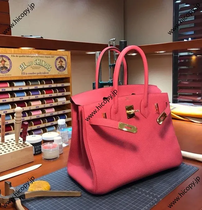 エルメス birkin 25/30cm Rose lipsur togo皮質 HMB120 スーパーコピー代引き専門店!