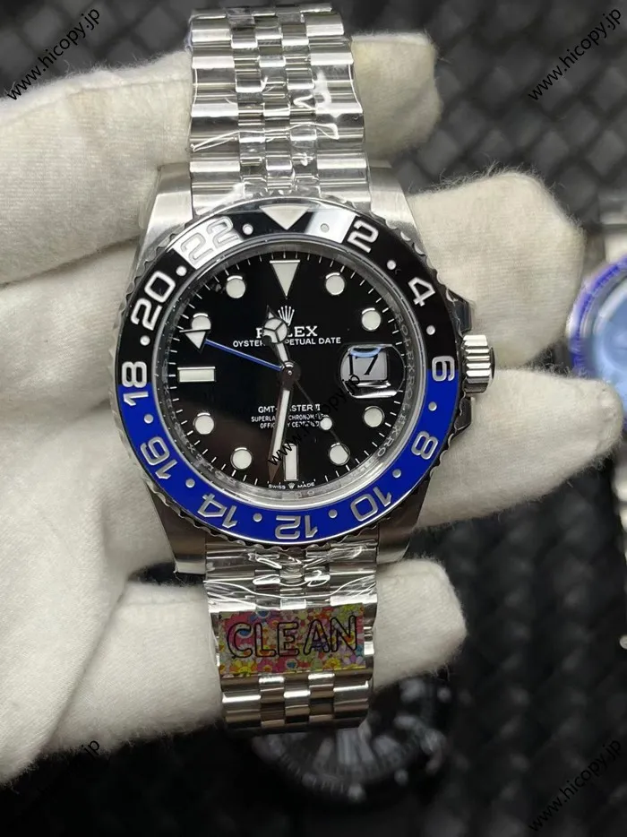 市場で最強のGMTバージョン、最高品質。CLEANファクトリーロレックスGMT 126710blnr