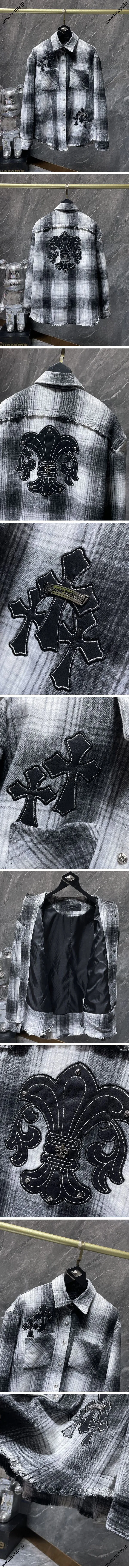 Chrome Hearts BS Flare Cross Shirt Jacket クロムハーツ BS フレア クロス シャツ ジャケット（Chrome Hearts 342）