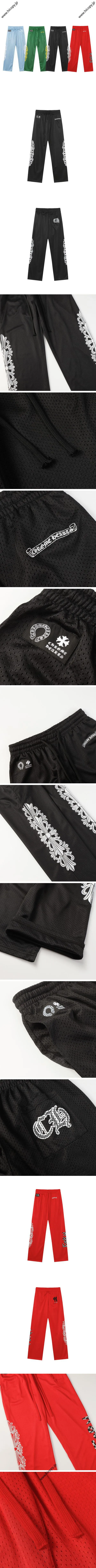 Chrome Hearts Sports Mesh Warm Up Pants クロムハーツ スポーツ メッシュ ウォーム アップ パンツ 4色（Chrome Hearts 350）
