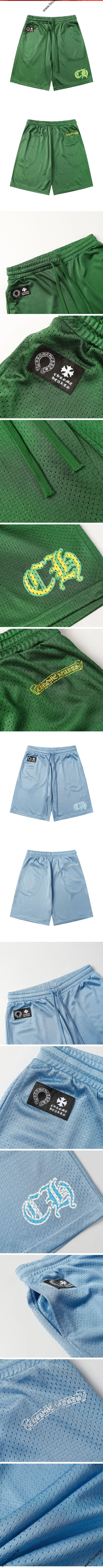 Chrome Hearts Sports Mesh Warm Up Half Pants クロムハーツ スポーツ メッシュ ウォーム アップ ハーフパンツ 4色（Chrome Hearts 348）