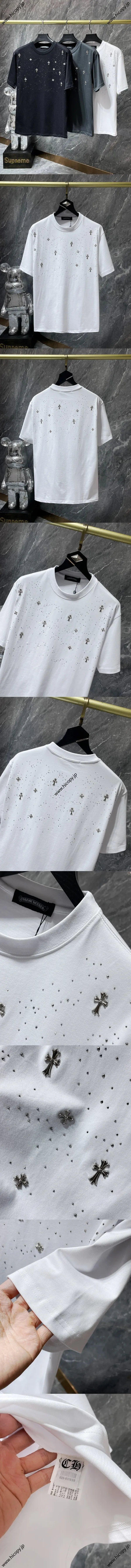 Chrome Hearts Accessory T-Shirt クロムハーツ アクセサリー Tシャツ ホワイト（Chrome Hearts 481）