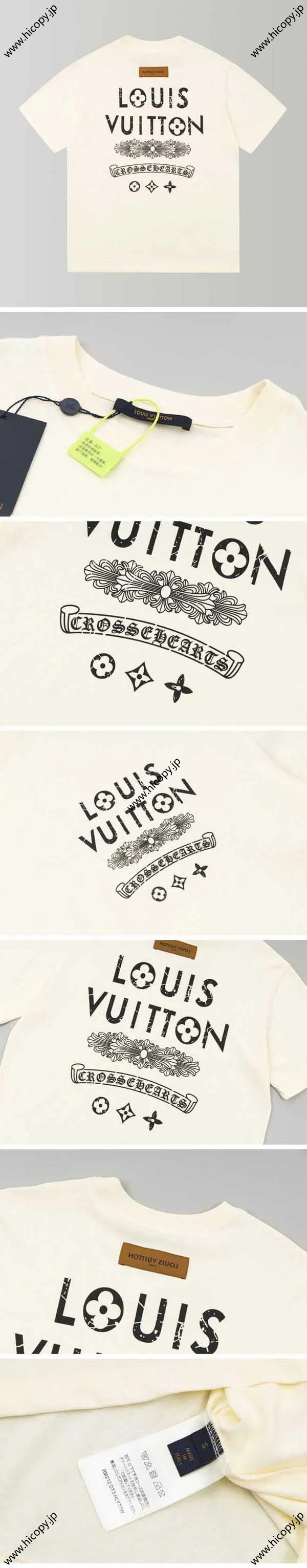 Louis Vuitton x Chrome Hearts Tee ルイヴィトン x クロムハーツ Tシャツ ホワイト（Chrome Hearts 438）