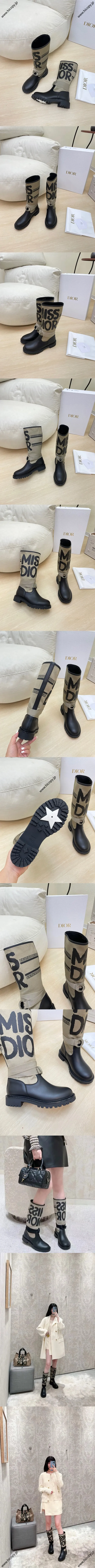 ディオール DIOR D-Major ブーツ ベージュ カーフスキン（KCI929CMV_S44X）
