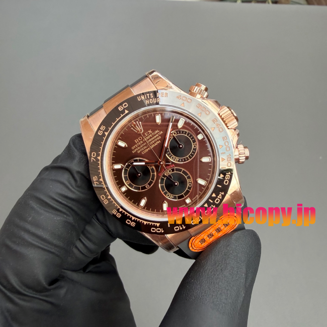 【CBD工場】ロレックス コスモグラフ デイトナ 116505 チョコレートダイヤル —— 最強 Cal.4130 ムーブメント搭載（メッキ剥がれ保証付）