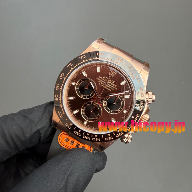 【CBD工場】ロレックス コスモグラフ デイトナ 116505 チョコレートダイヤル —— 最強 Cal.4130 ムーブメント搭載（メッキ剥がれ保証付）