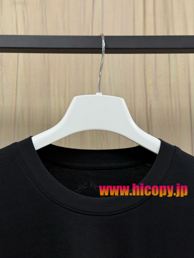 【Chrome Hearts】クロムハーツ ASPENシティ限定 ロングスリーブTシャツ ブラック バタフライプリント 32番手双糸コットン 稀少アイテム