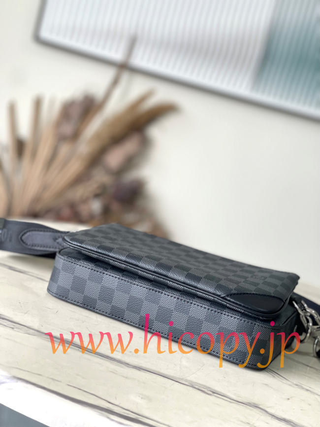 ルイ?ヴィトン Louis Vuitton N40519 ダミエグラフィック キャンバス メッセンジャーバッグ 3 点セット