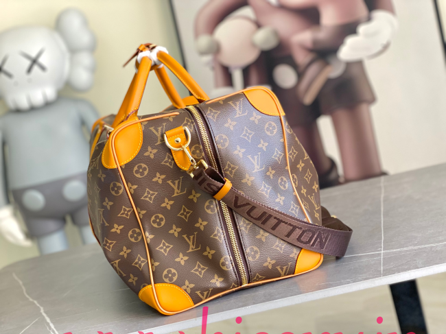 ルイ?ヴィトン Louis Vuitton Keepall Bandoulière 50 M2A572 モノグラムマカッサル トラベルボストンバッグ
