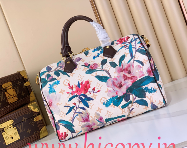ルイ?ヴィトン Louis Vuitton Speedy 30 Soft M29066 モノグラムエデン フラワープリント 2WAY ハンドバッグ