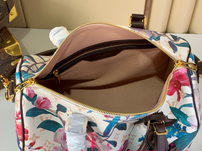 ルイ?ヴィトン Louis Vuitton Speedy 30 Soft M29066 モノグラムエデン フラワープリント 2WAY ハンドバッグ