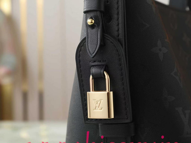 ルイ?ヴィトン Louis Vuitton All In BB M3A156 モノグラムインク ブラックシルクプリント バケットバッグ