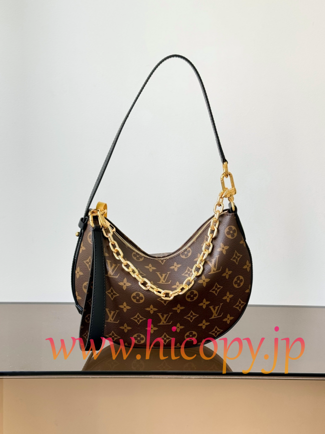 ルイ?ヴィトン Louis Vuitton Cookie BB M15056 モノグラム チェーンハーフムーンショルダーバッグ