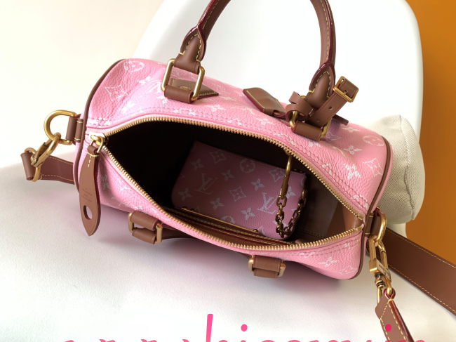 ルイ?ヴィトン Louis Vuitton Bandouliere 25 M13918 ピンクモノグラム ボストンバッグ