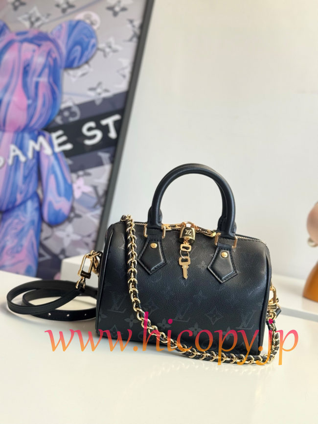 ルイ?ヴィトン Louis Vuitton Speedy Bandoulière 20 M3A079 モノグラムインク ミニボストンバッグ