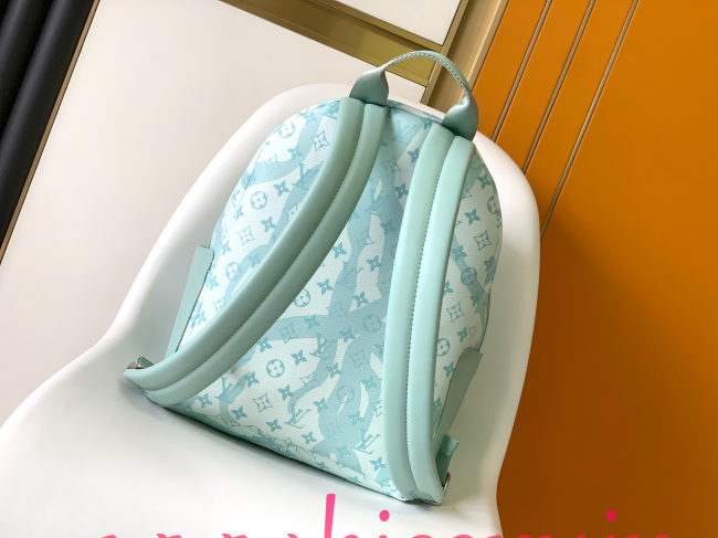 ルイ?ヴィトン Louis Vuitton Discovery バックパック M22519 滴水グリーン モノグラムアクアガーデン