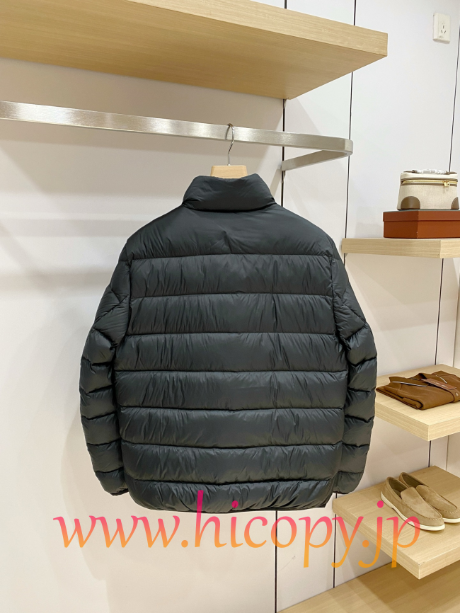 Moncler Rodez スタンドカラー ダウンジャケット メンズ 2026 新作 ブラック hicopymn001