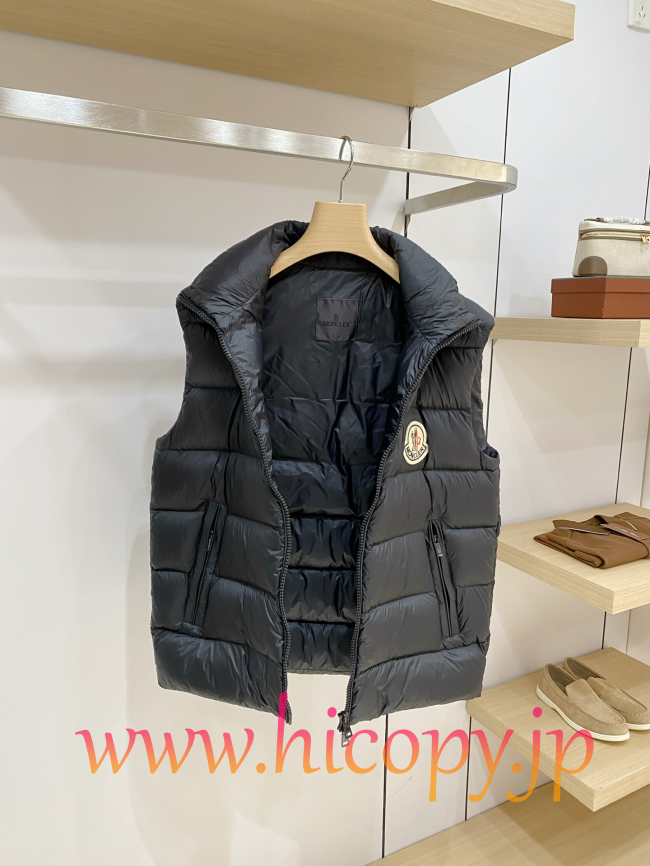 2026 秋冬新作 Moncler Contrin メンズ ダウンベスト ブラック hicopymn003