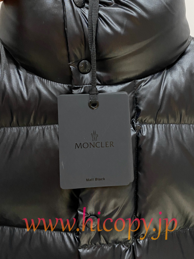 モンクレール Moncler 2026 秋冬新作 Dervox ハイネックダウンジャケット ブルーインナー ブラック 男女兼用