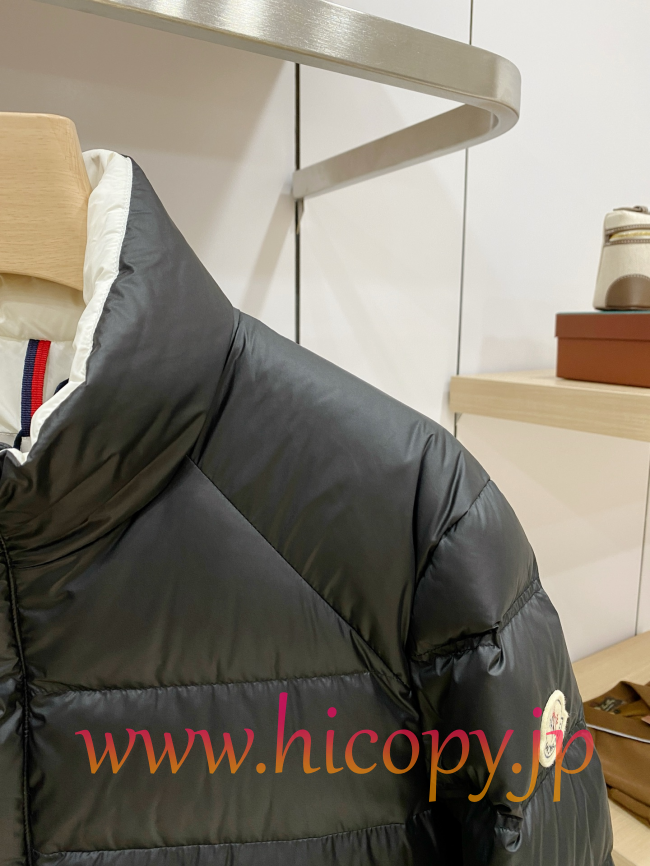 モンクレール Moncler 2026SS 新作 ハイネックダウンジャケット ブラック 男女兼用 hicopymn015