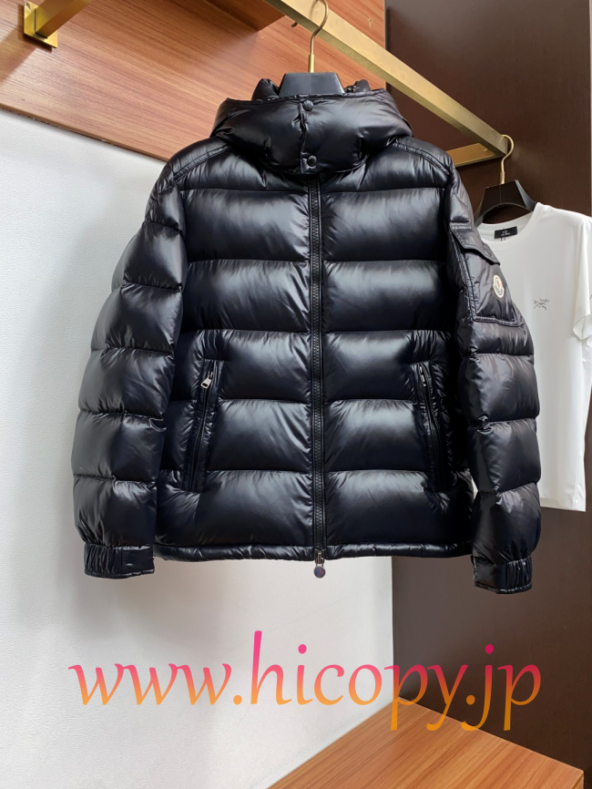 モンクレール Moncler 2026 秋冬新作 マヤ フード付きダウンジャケット ブラック 男女兼用 hicopymn024