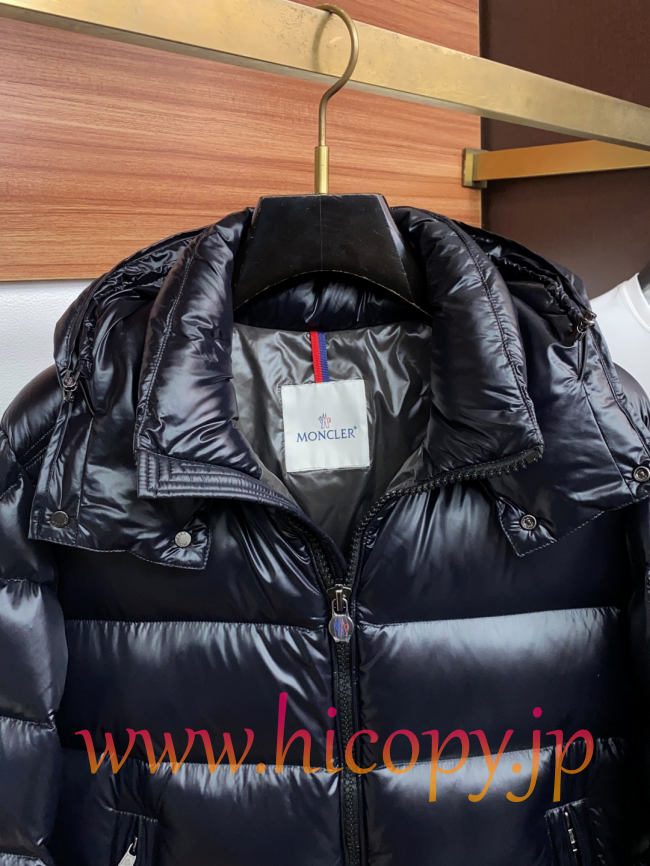 モンクレール Moncler 2026 秋冬新作 マヤ フード付きダウンジャケット ブラック 男女兼用 hicopymn024