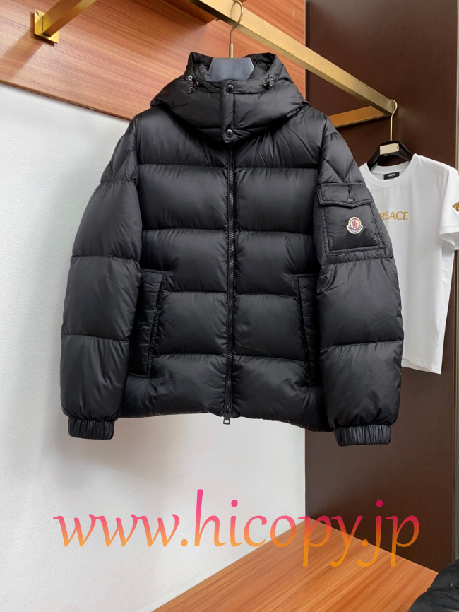 モンクレール Moncler 2026 秋冬新作 マヤ フード付きダウンジャケット ブラック 男女兼用 hicopymn025
