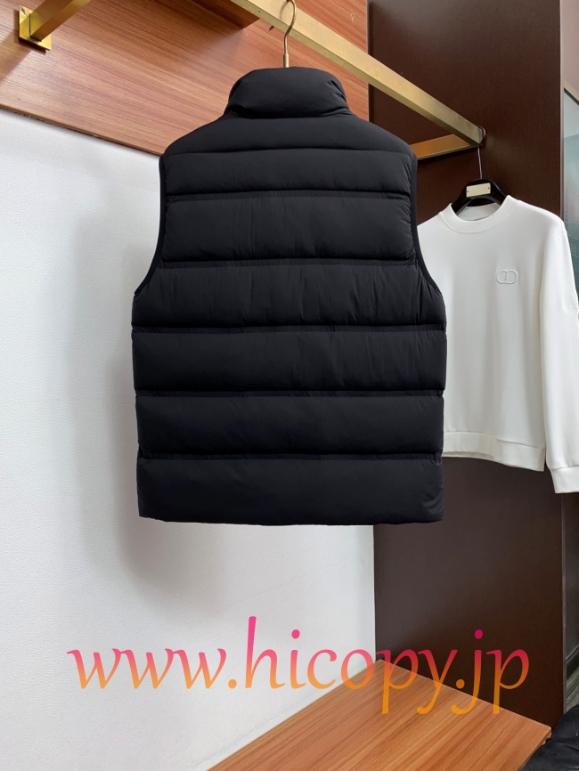 モンクレール Moncler 秋冬 メンズダウンベスト ブラック 男女兼用 hicopymn026