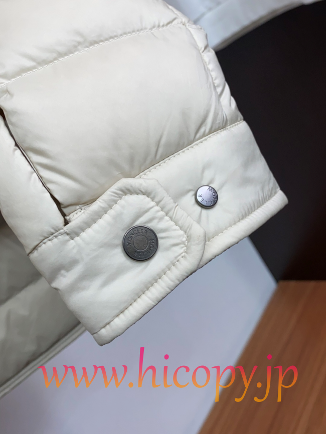 モンクレール Moncler 秋冬 メンズ 襟付きダウンジャケット ビジネス仕様 オフホワイト 男女兼用 hicopymn029
