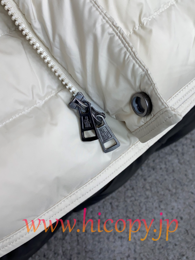 モンクレール Moncler 秋冬 メンズ 襟付きダウンジャケット ビジネス仕様 オフホワイト 男女兼用 hicopymn029