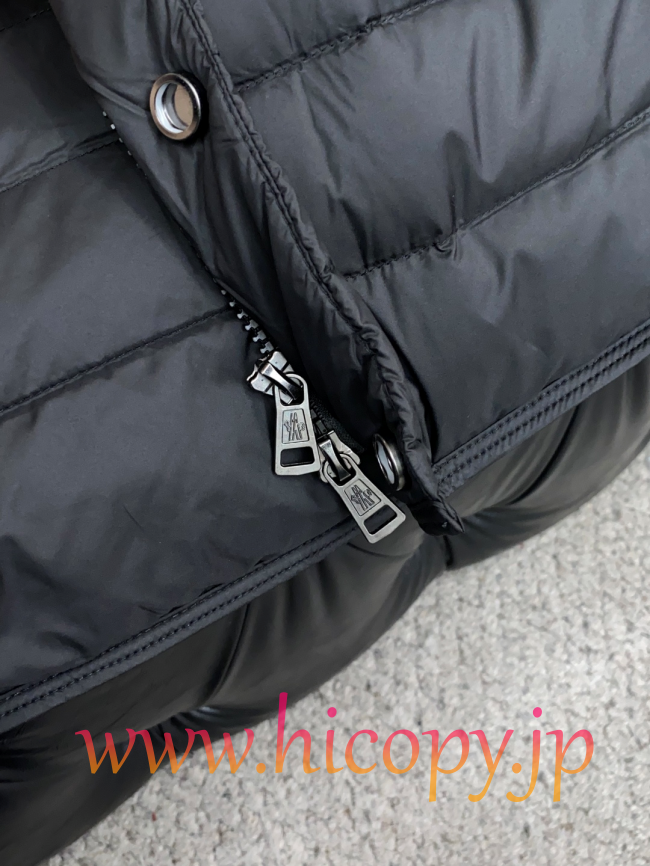 モンクレール Moncler 秋冬 メンズ ビジネス向け襟付きダウンジャケット ブラック 男女兼用 hicopymn030