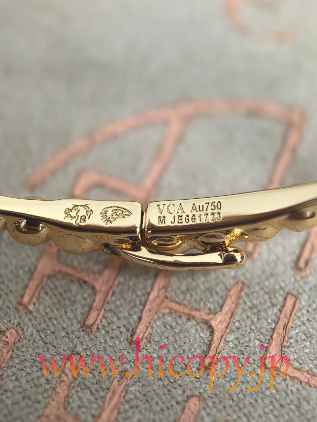 【Van Cleef & Arpels】ヴァンクリーフ＆アーペル Perlée（ペルレ） ラウンドビーズ バングル ローズゴールド 升级款（アップグレード版）