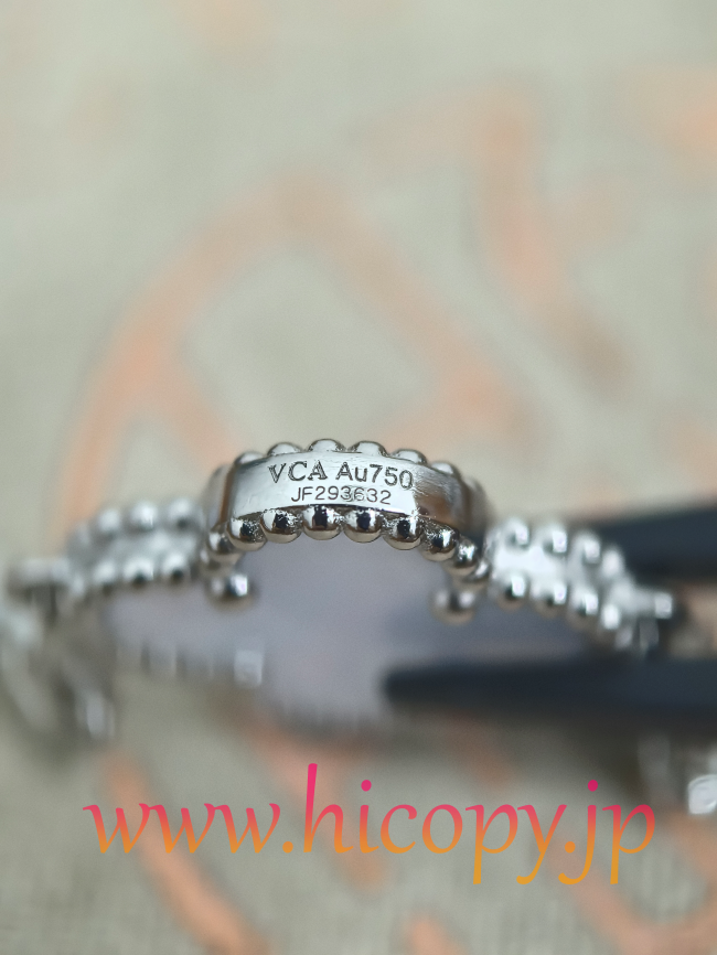 【Van Cleef & Arpels】ヴァンクリーフ＆アーペル アルハンブラ 5モティーフ ブレスレット 紫玉髄＆ダイヤモンド 925シルバー 新P1対版級