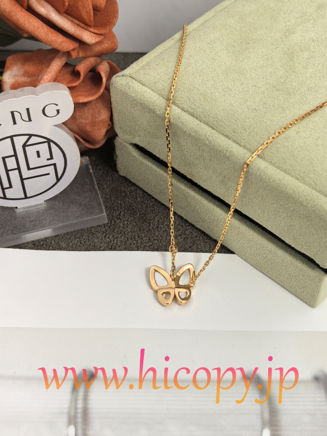 【Van Cleef & Arpels】ヴァンクリーフ＆アーペル フラワー ネックレス 白蝶貝 ローズゴールド V金
