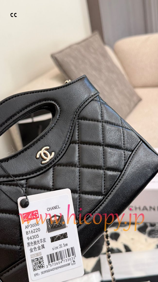 【CHANEL】シャネル 31 バッグ ミニ ドーリー ショルダーバッグ 4色展開 ゴールド金具 チェーンストラップ (公式型番: AS1912B04900CXXXX)