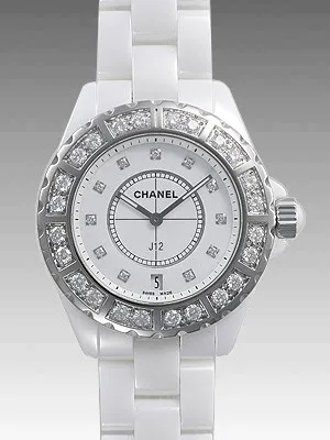 シャネル J12 ３８ セラミック ホワイト H2430