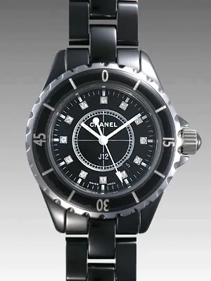 シャネル J12 ３３ セラミック ブラック H1625