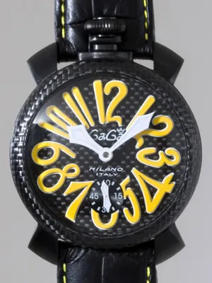 ガガミラノ マニュアル 48mm 500本限定 5016.2 ブラック皮
