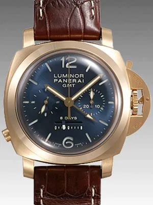 パネライ ルミノール１９５０ ８デイズクロノ モノプルサンテＧＭＴ?PAM00277