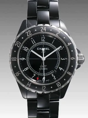 シャネル J12 ４２ ＧＭＴ H2012 ブラック
