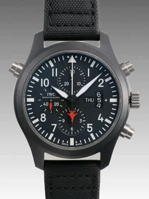 IWC パイロットウォッチ ダブルクロノグラフ・トップガン IW379901
