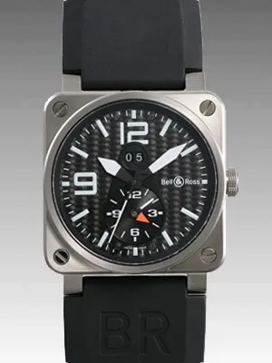ベル＆ロス BR03-51-T GMT ブラック 自動巻き