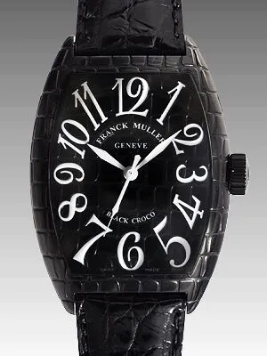 フランクミュラー トノウカーベックス ブラッククロコ 9880SC BLK CRO