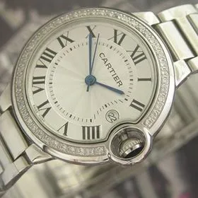 カルティエ CARTIER WE9009Z3adバロンブルー