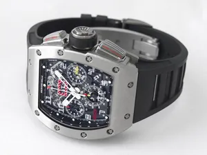 リシャールミル フライバック クロノグラフ “フェリペ?マッサ” RM011 TI/ラバー スケルトン