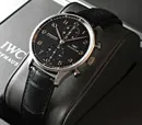 IWC ポルトギーゼクロノ IW371438 黒