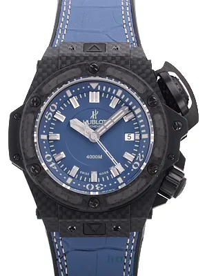 ウブロ オーシャノグラフィック ４０００オールカーボンデニム 731.QX.5190.GR