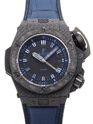 ウブロ オーシャノグラフィック ４０００ オールブラックブルー 731.QX.1190.GR.ABB12