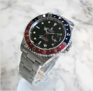 ロレックス GMT マスターII 1710 青＆赤ベゼル-case（40mm)